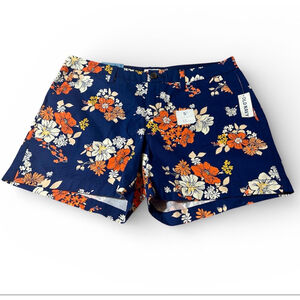 Women's Old Navy Blue Floral Shorts Size 8